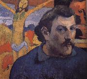Yellow Christ's self-portrait Paul Gauguin